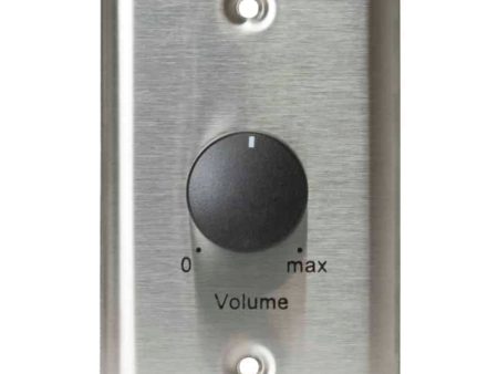 Lowell 100LVC 100W Mono Volume Control with 1-Gang Standard Wall Plate (Steel) Online Sale