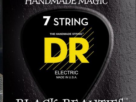 DR Handmade Strings BKE7-11 7Electric Guitar Strings X-Heavy - 11-60 Cheap