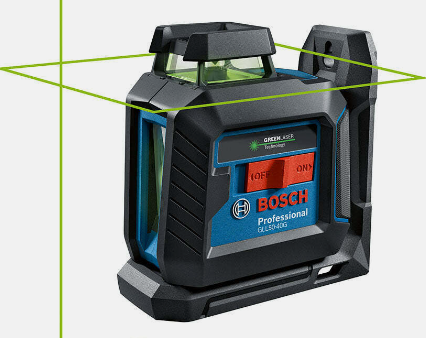 000346657050 - Bosch GLL50-40G Cross-Line Laser, 360°, green-beam Online Sale