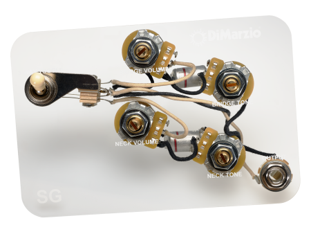 DiMarzio GW2104 SG® Wiring Harness Online Sale