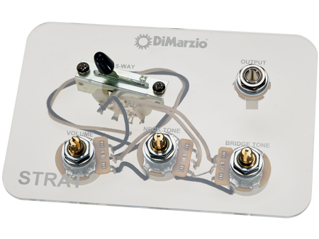 DiMarzio GW2114 HSS Strat® Wiring Harness with 5-Way Switch and 500k Volume Pot Fashion