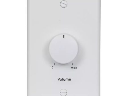 Lowell 10015LVC-SW 100W Mono Volume Control with Precision Steps (White) For Sale