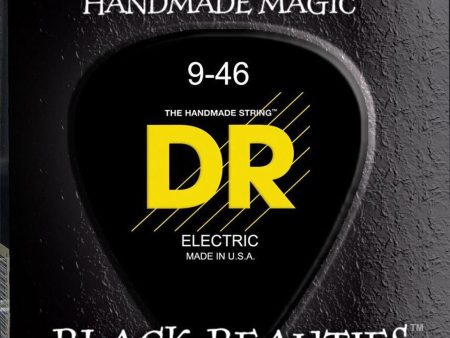 DR Handmade Strings BKE-9 46 Electric Guitar Strings Lite-Heavy -  9-46 Supply