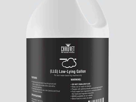 Chauvet DJ LLG Low-Lying Fog Fluid - 1 Gallon on Sale