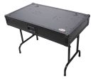 ProX XS-GIGTABLE26 (3FT) Gig-Table™ Universal Fold Out DJ Booth 26  Floor Height - Black Finish Supply