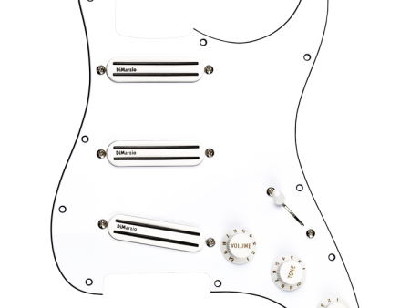 DiMarzio FG2108WA7 High Power Strat® Replacement Pickguard (White) Sale