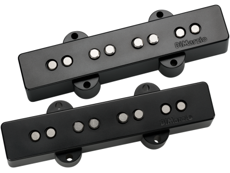 DiMarzio FB2200CA2BK Area J Pre-Wired Pickup Set for J Bass (Black) For Discount