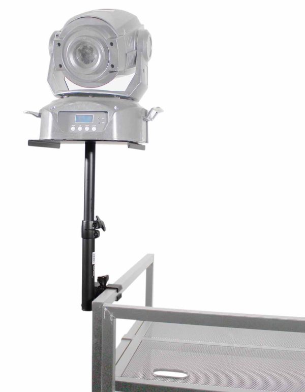 ProX XF-MSTAND Universal Studio Monitor Speaker Tray and Lighting Stand for DJ Facade Supply