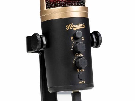 Headliner HL90510 Roxy Stereo USB Condenser Microphone - Podcast Hot on Sale