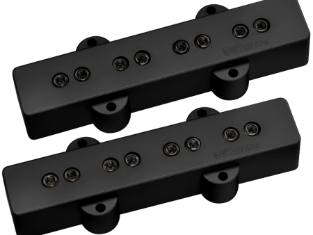 DiMarzio FB2200CA1BK Model J Pickup Set for J Bass (Black) Fashion