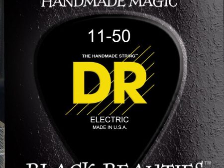 DR Handmade Strings BKE-11 Electric Guitar Strings Heavy - 11-50 Supply