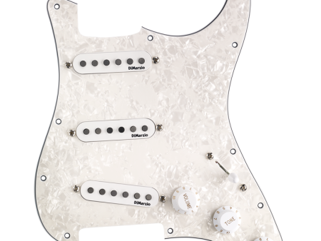 DiMarzio FG2108PWA10 Richie Kotzen Strat® Replacement Pickguard (Pearl White) Supply