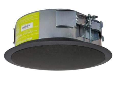 SoundTube CM62-EZS-II-BK 2 Way In Ceiling Speaker (Black) - 6  Supply