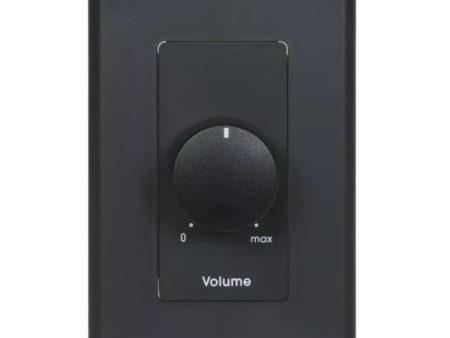 Lowell 10015LVC-DB 100W Mono Volume Control with Precision Steps (Black) Fashion