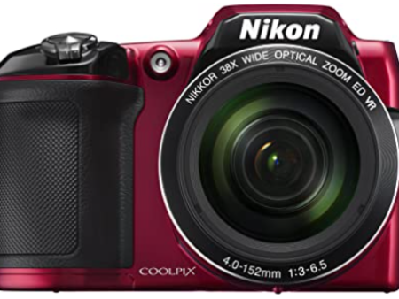 018208134830 - Nikon - Coolpix L840 16.0-Megapixel Digital Camera - Red kit Camera and Case and memory Discount