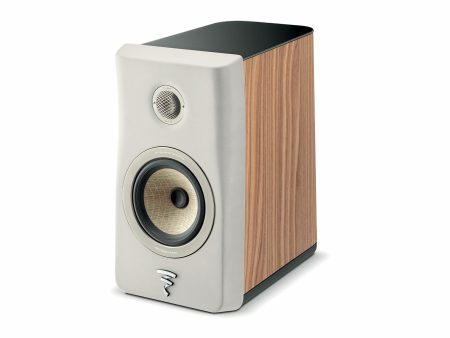 Focal FOAEFBKN1N0W000 KANTA N°1 Bookshelf Speaker (Walnut Mat Ivory Mat) Cheap