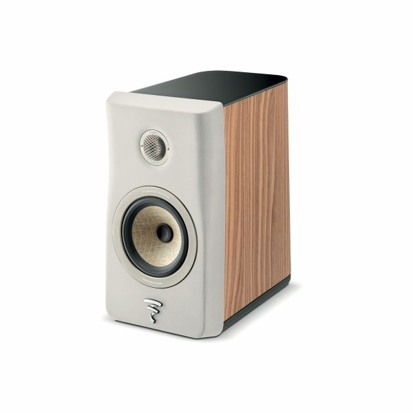 Focal FOAEFBKN1N0W000 KANTA N°1 Bookshelf Speaker (Walnut Mat Ivory Mat) Cheap