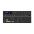 Quest PR-240BT 6 Zone Commercial Mixer Amplifier with Bluetooth - 240W For Discount