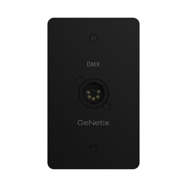 Chamsys GENETIX-DMX-SM-WP GeNetix DMX Passthrough Wall Plate (Single Port 5-Pin Male) For Discount