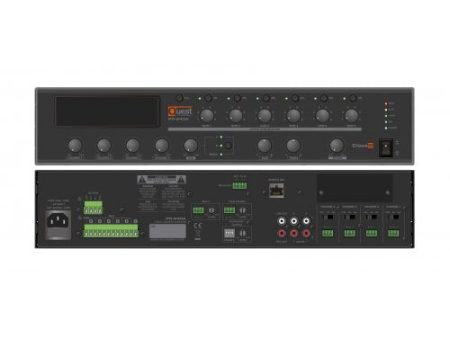 Quest PR-130A 6 Zone Commercial Mixer Amplifier - 130W Hot on Sale