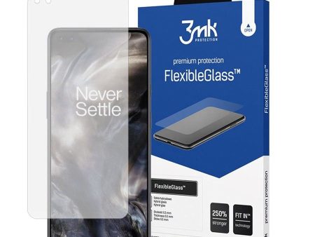 OnePlus Nord   Nord 2 (5G) 3mk FlexibleGlass Skærmbeskyttelse - Gennemsigtig Supply