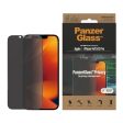 iPhone 14   13   13 Pro PanzerGlass AntiBacterial Ultra Wide Fit Skærmbeskyttelse - Privacy - Diamond Strength - Gennemsigtig Online Sale