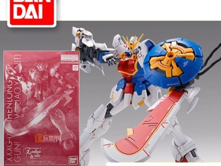 Original Gundam Model MG 1 100 PB EW Gundam SHENLONG LIAO YA Mobile product code Set Armor Unchained Mobile Suit Kids Toys Online