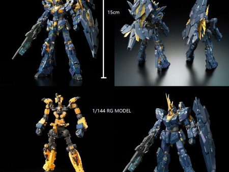 Bandai Gundam RG 1 144 Model RX-0[N] UNICORN GUNDAM 02 BANSHEE NORN Freedom Unchained Mobile Suit Kids Toys Sale