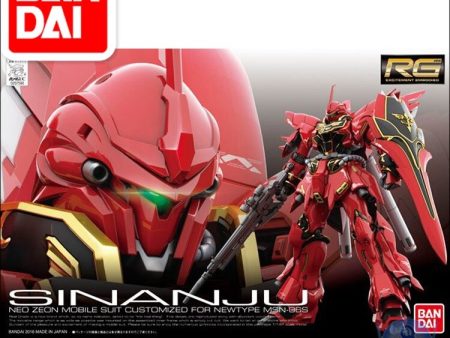 Bandai Gundam RG 1 144 Model MSN-06S NEO ZEON SINANJU Unchained Mobile Suit Kids Toys Online